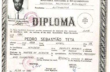 Diploma Mestrado Licenciatura