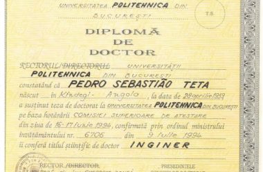 Diploma Doutorado – 1995